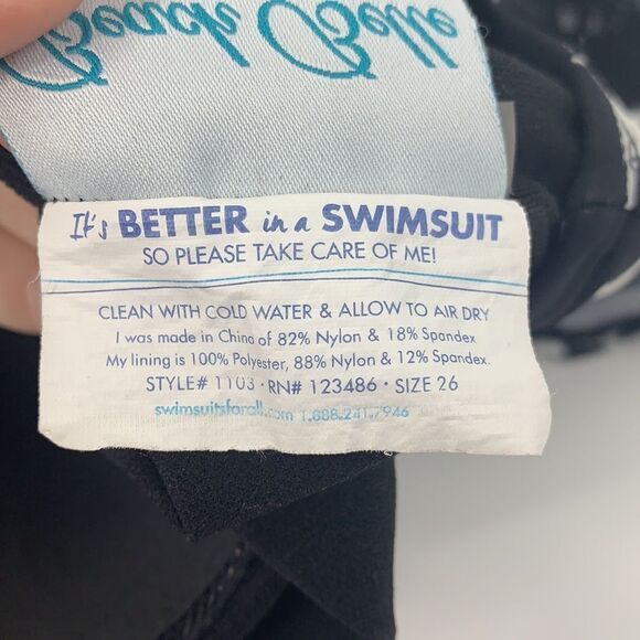 Swimsuits For All Beach Belle Swim Dress Sz 26 - Picture 7 of 9